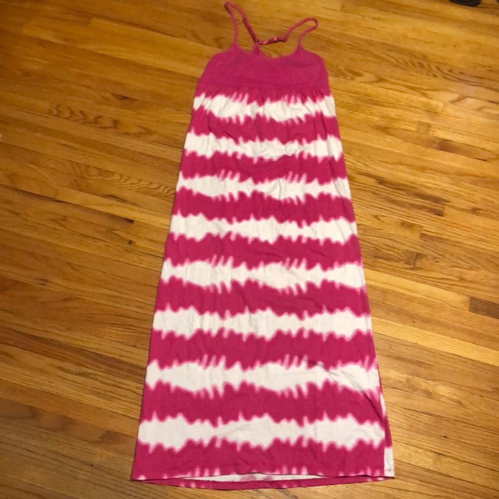 Tye Dye Cotton Maxi Dress